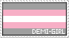 Project 5x5: Demi-girl Stamp