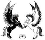 Double Pegasus by vladimirsangel