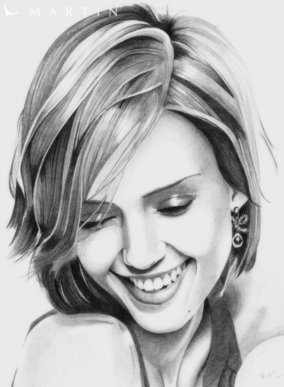 Jessica Alba Portrait