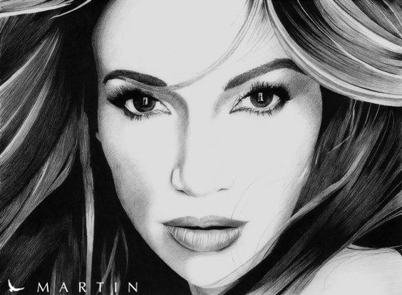 Jennifer Lopez portrait