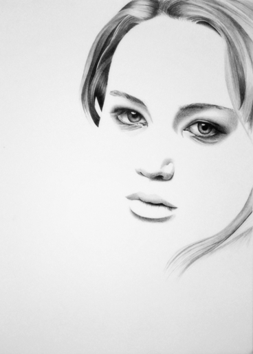 Jennifer Lawrence portrait