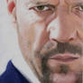 Jason Statham colour portrait