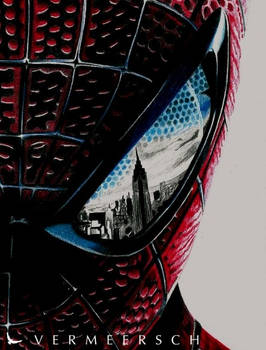 The Amazing Spiderman eye detail