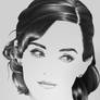 .: Emma Watson ~ minimalistic portrait :.