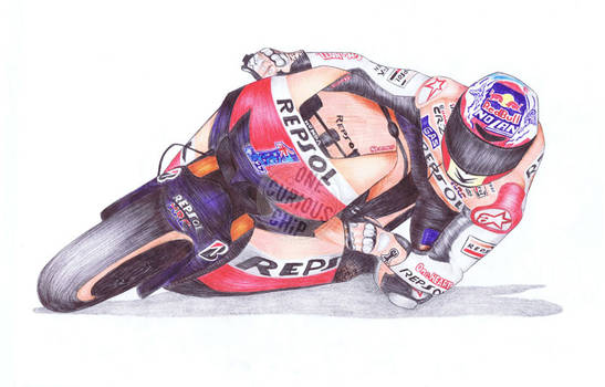 Casey Stoner, 27, Ballpoint Pen