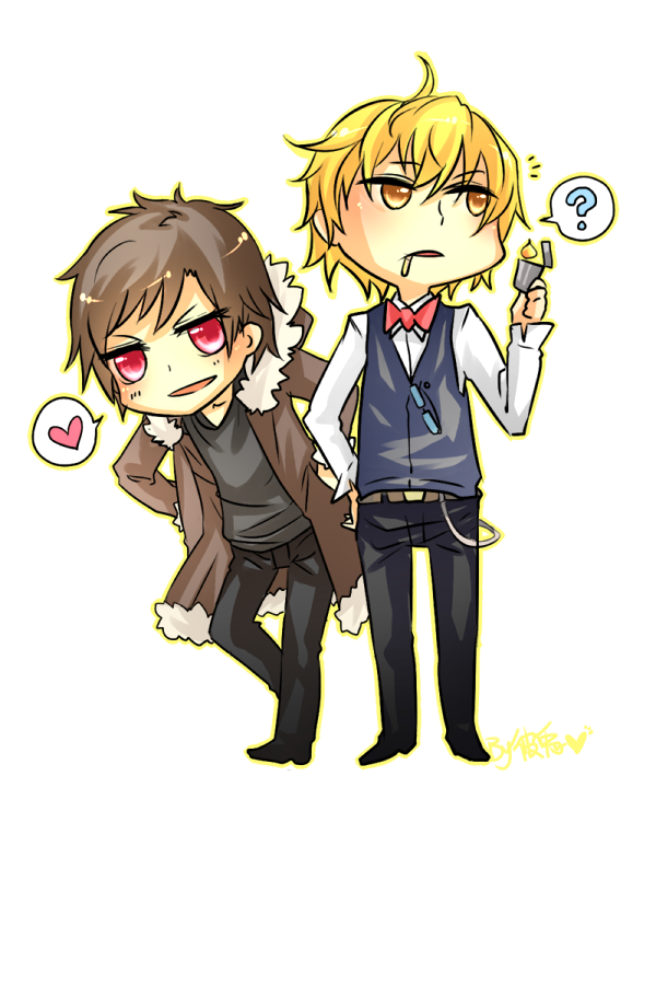 commision: shizuo x izaya