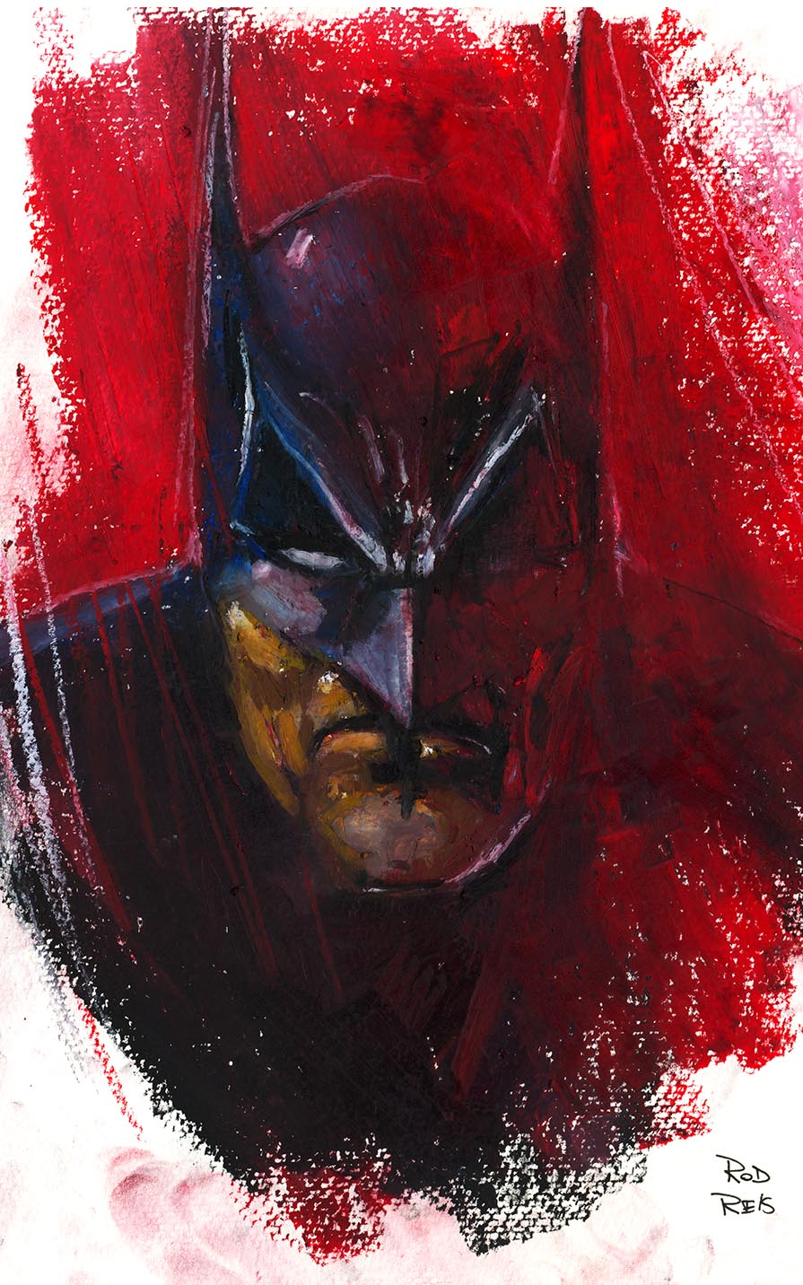 Batman Oil Pastel by RodReis on DeviantArt