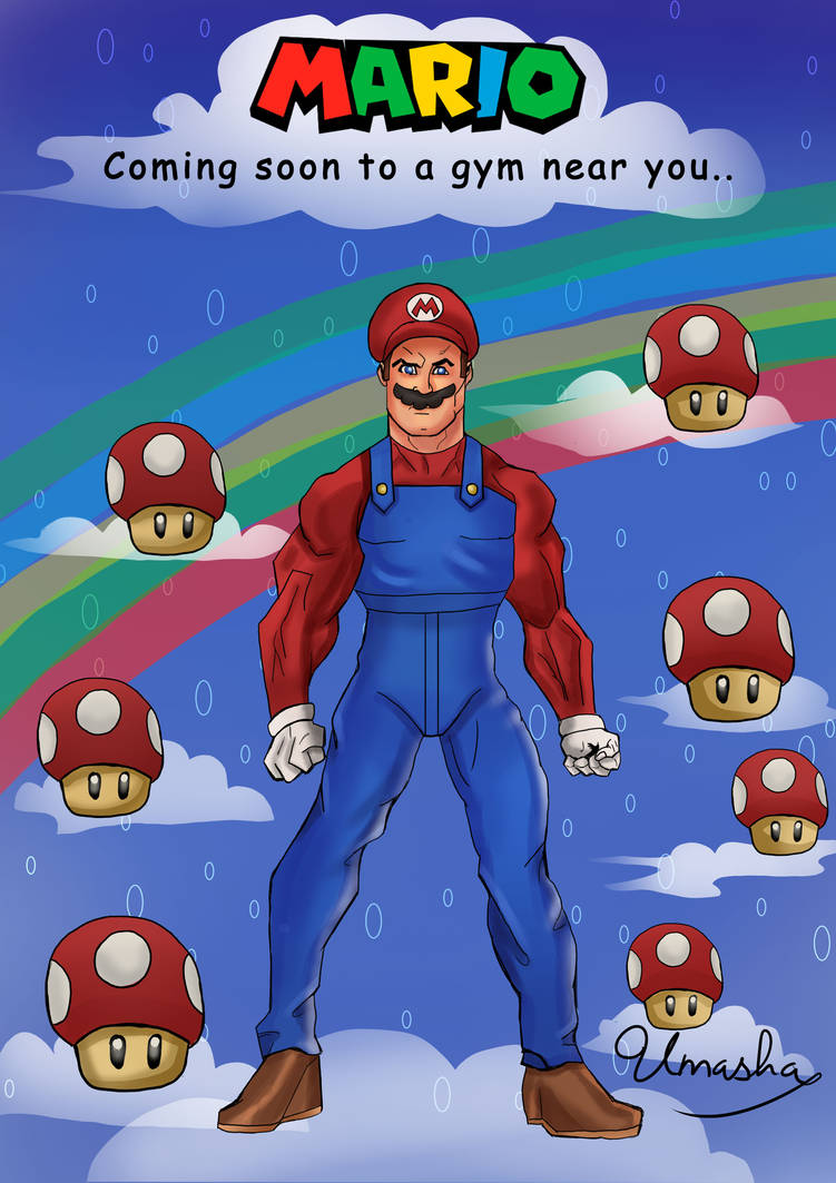 Gym Mario by artonasleeve on DeviantArt