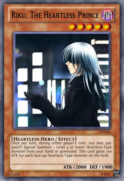 Riku, The Heartless Prince by DariusShan97 on DeviantArt