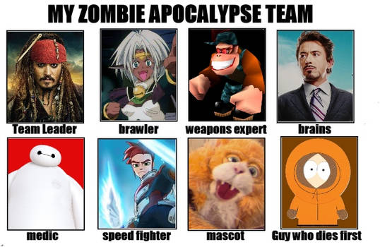 My Zombie Apocalypse Team