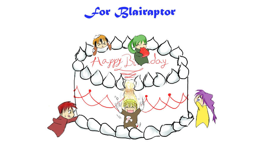 Happy Birthday Blairaptor