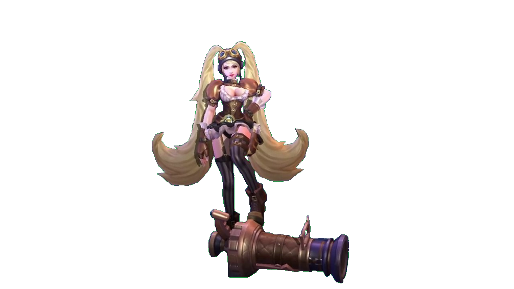 Mobile Legends transparent model Layla by b-la-ze on DeviantArt