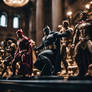 DC HEROES RENAISSANCE SCULPTURES!