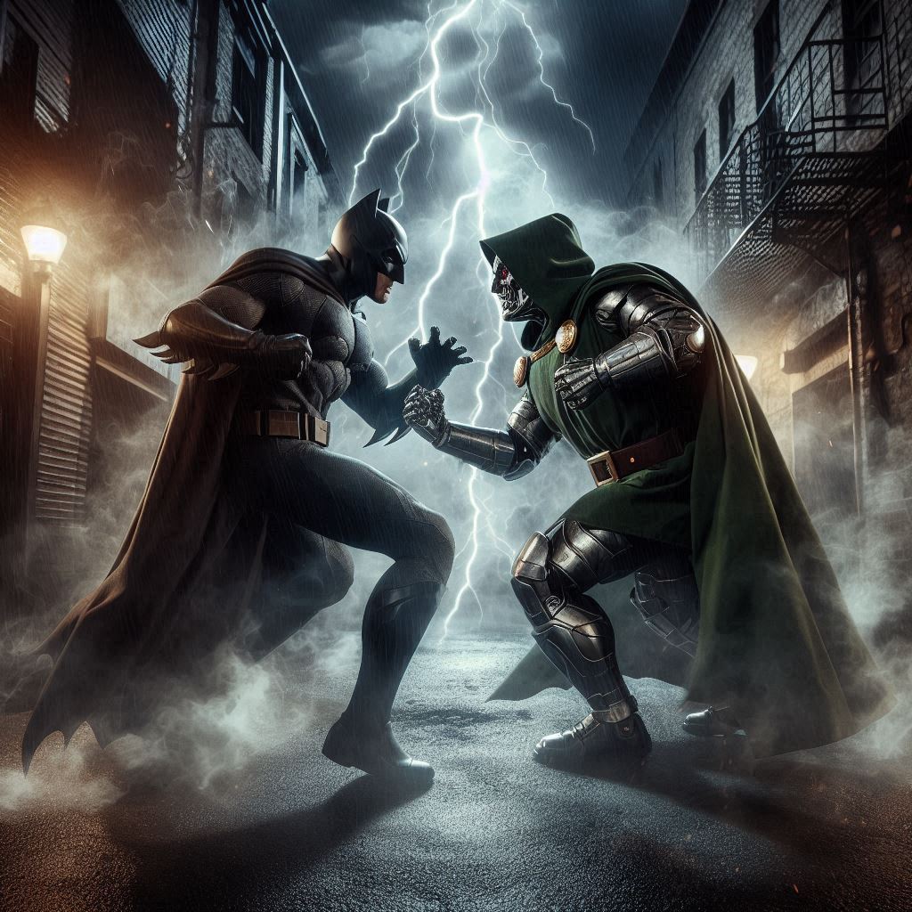 Doom Batman Mod Batman Vs Doctor Doom (9) by JUMPINGARTSSLIDING on DeviantArt