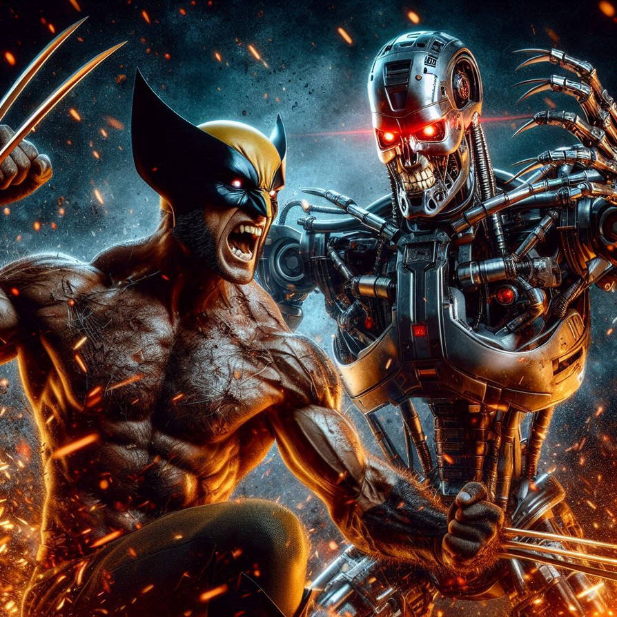 Terminator 14 Wolverine Vs Terminator (14) by JUMPINGARTSSLIDING on DeviantArt