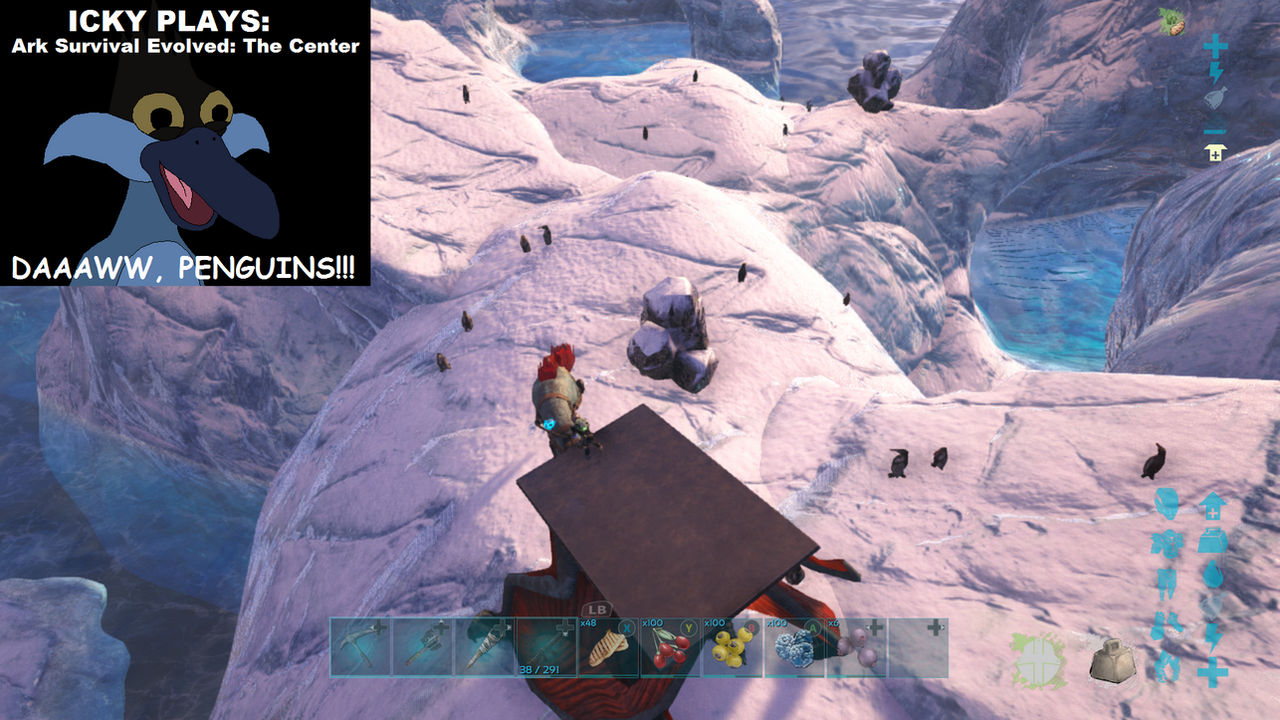 Icky Plays Ark Survival Evolved Center Penguins 1 By Metromayor41 On Deviantart