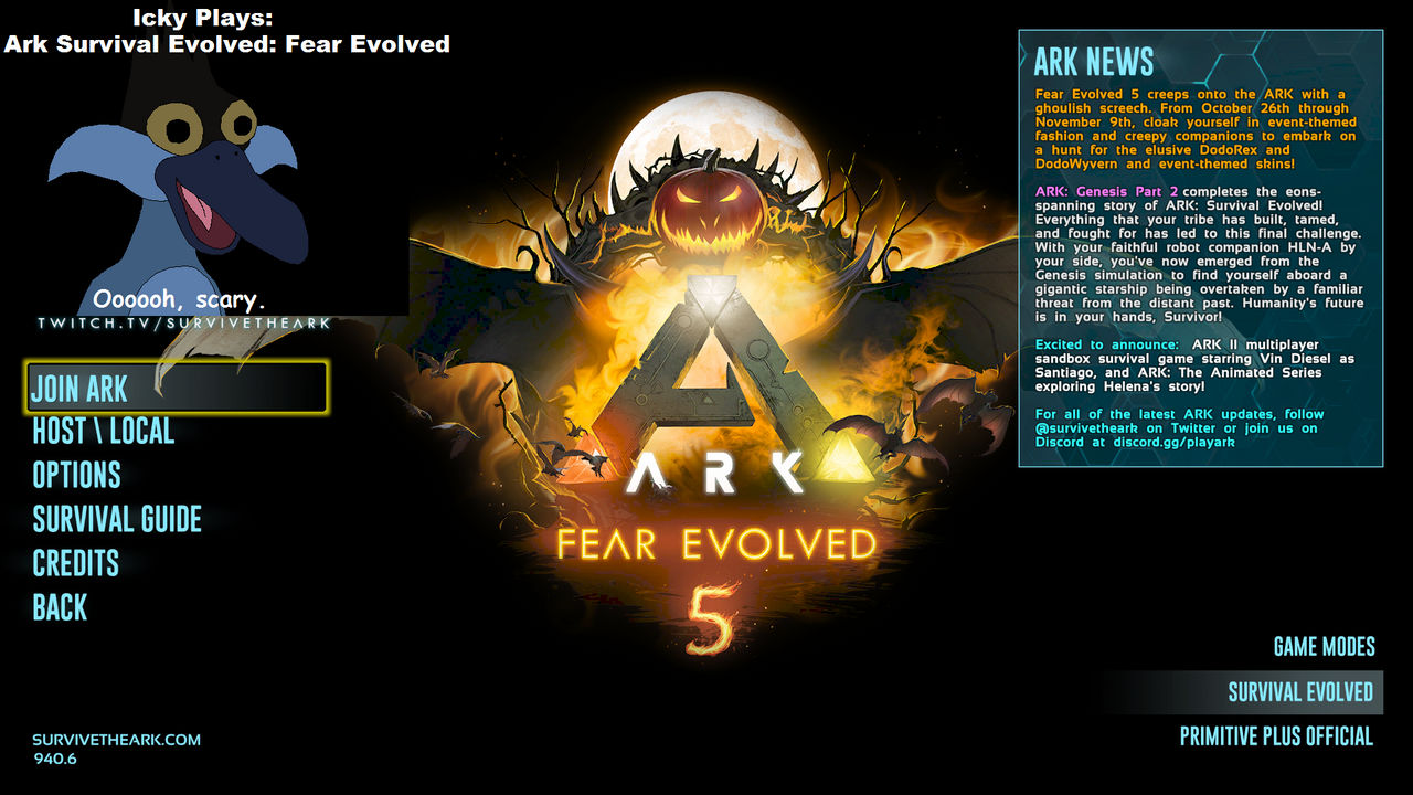 Icky Plays Ark Survival Evolved Fear Evolved 2 By Metromayor41 On Deviantart Icky Plays Ark Survival Evolved Fear Evolved 2 By Metromayor41 On Deviantart