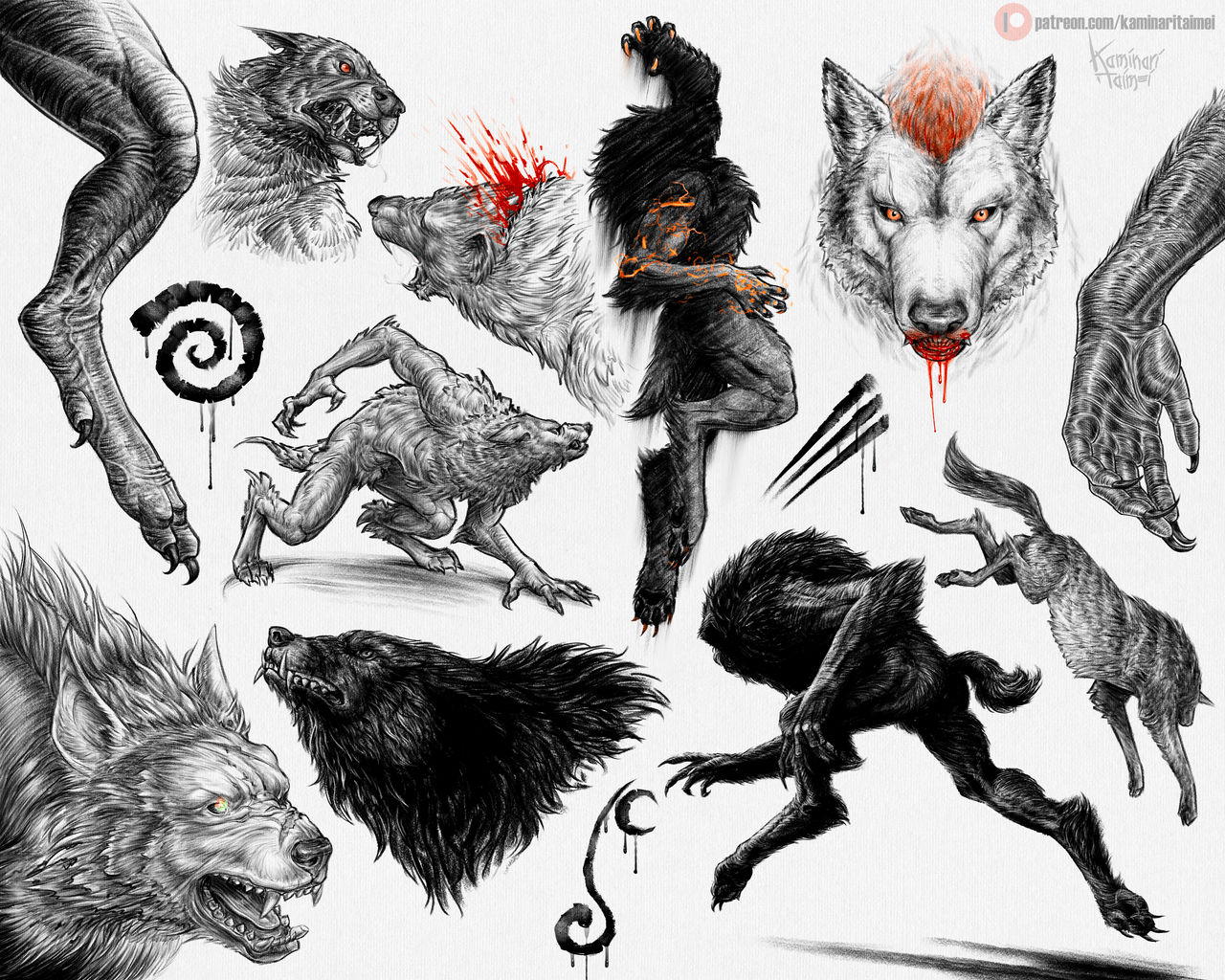 Werewolf The Apocalypse By KaminariTaimei On DeviantArt werewolf-the-apocalypse-by-kaminaritaimei-on-deviantart