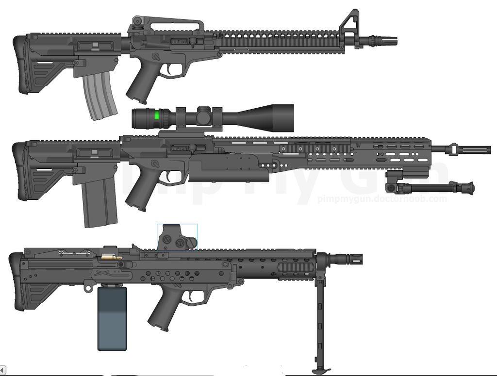 M-17 sniper, LMG