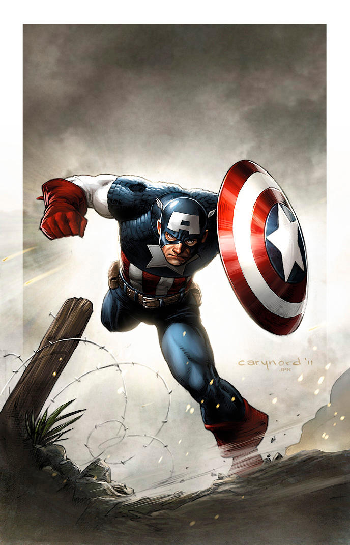Captain Where Is The Battlefield battlefield Captain America by JPRart on DeviantArt