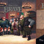 Pixar's Brave covers