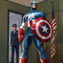 Captain America origin