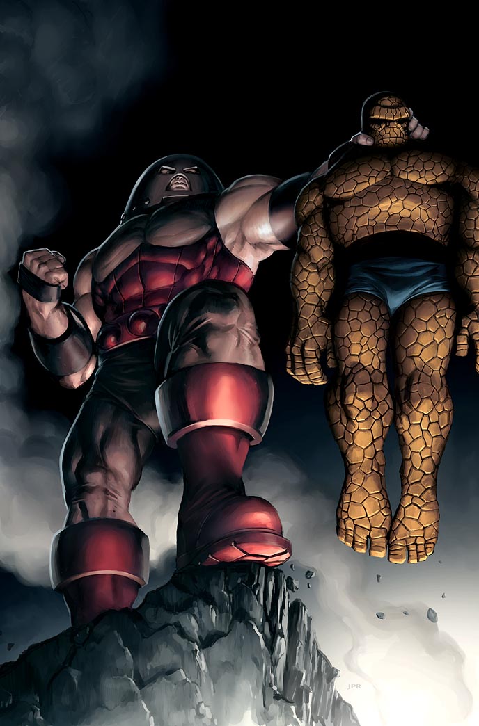 Thing Vs Juggernaut By JPRart On DeviantArt