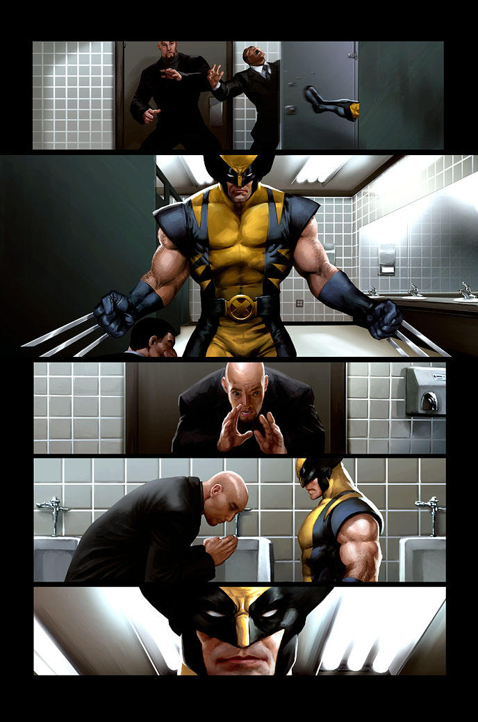 Wolverine page 6 by JPRart on DeviantArt