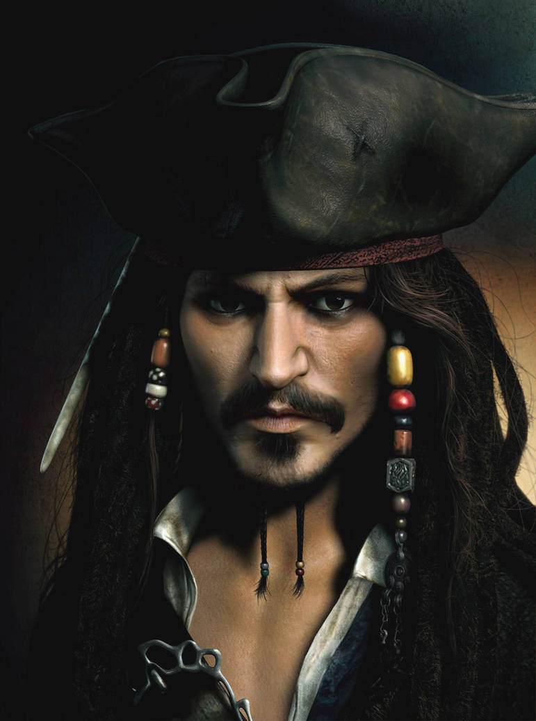 Captain Jack Sparrow by JPRart