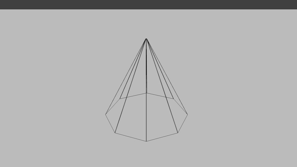 Conical Wireframe Octogonal Cone Wireframe. by pctopgs on DeviantArt
