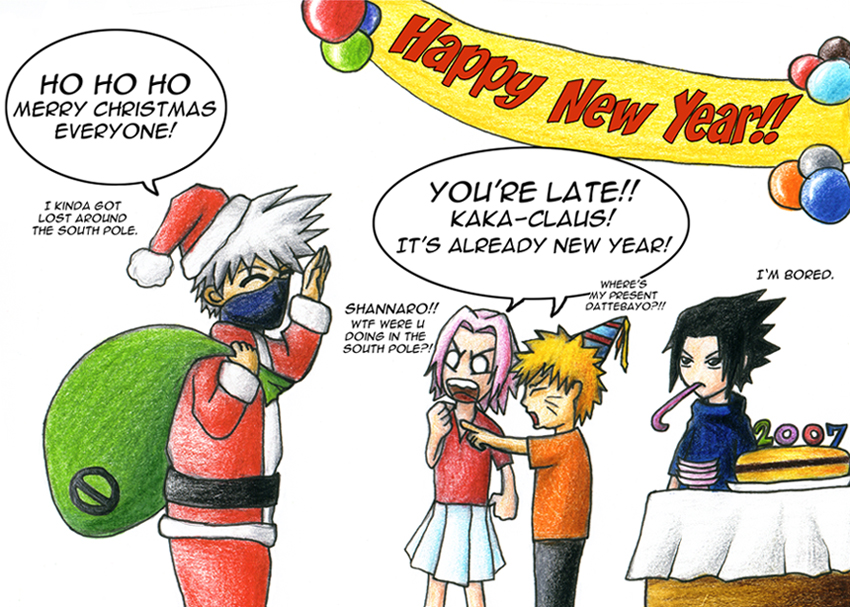 If Kakashi were Santa Claus...