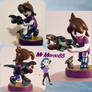 Custom amiibo: Jaiden and her artill-Ari