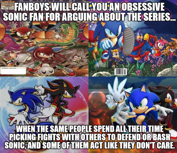 Obssessive Sonic fans