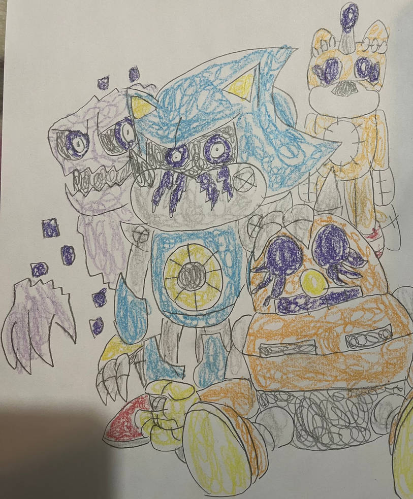 Viral Metal Sonic (a Metal Sonic EXE) by SonicInkFan7000 on DeviantArt