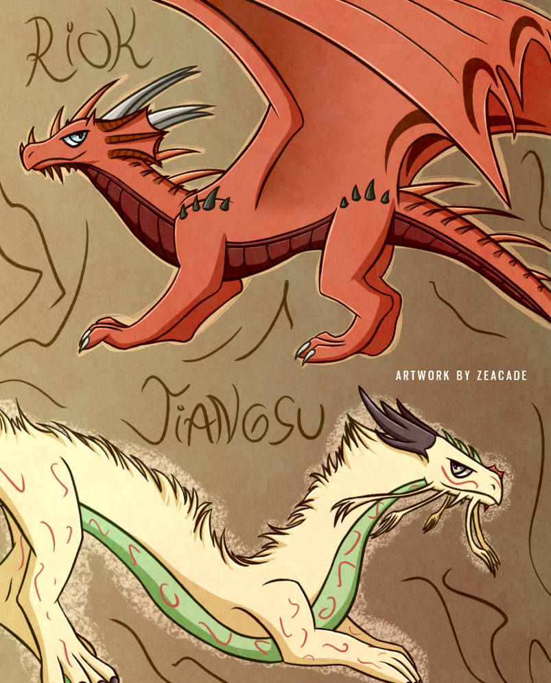 All Rika's Dragon Riok's Dragons by Zeaca on DeviantArt