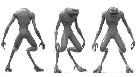 3D Cartoon Alien