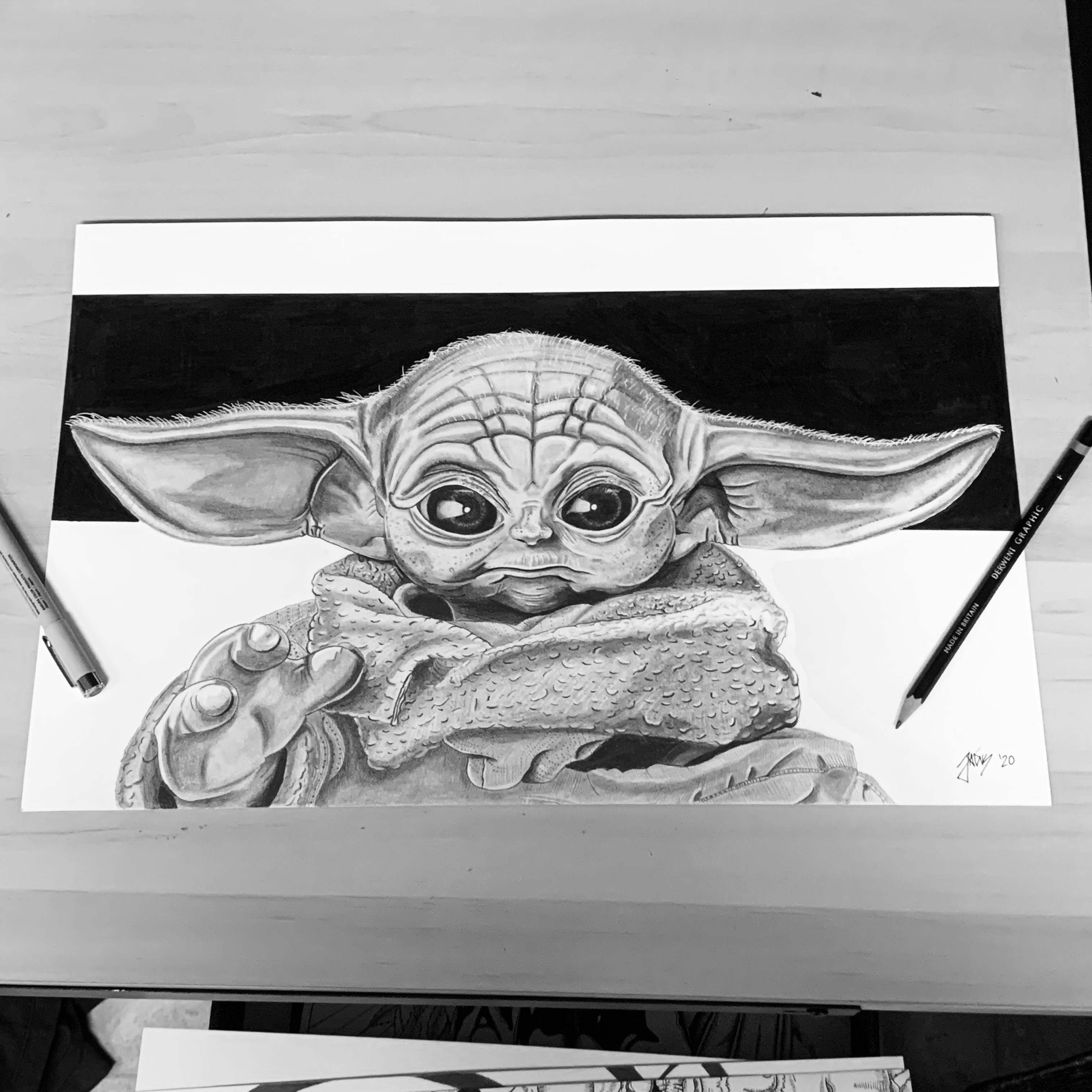 Baby Yoda By Inimicaguy On Deviantart Baby Yoda By Inimicaguy On Deviantart