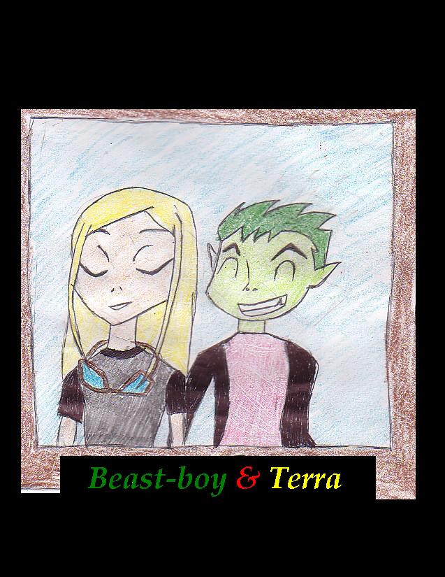 Beastboy and Terra