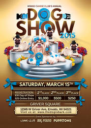 Dog Show Flyer