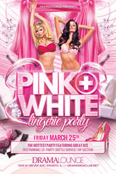 Pink + White Flyer