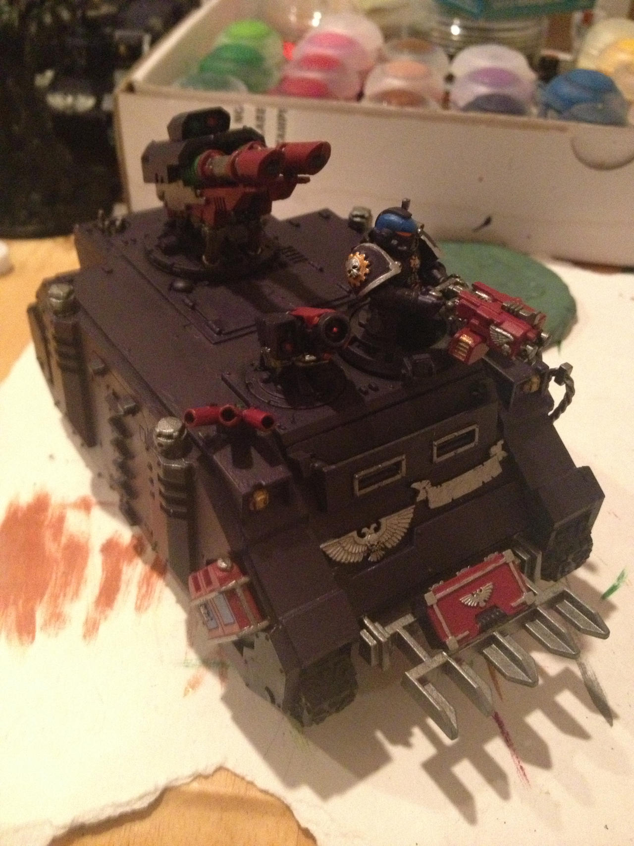Usmc Razorback Space Marine Razorback by Kalemleah on DeviantArt