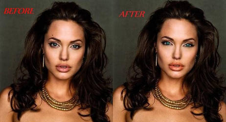 Angelina Jolie PhotoShop