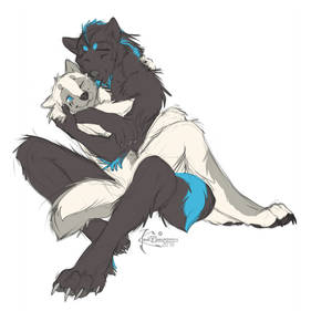 furry hugs