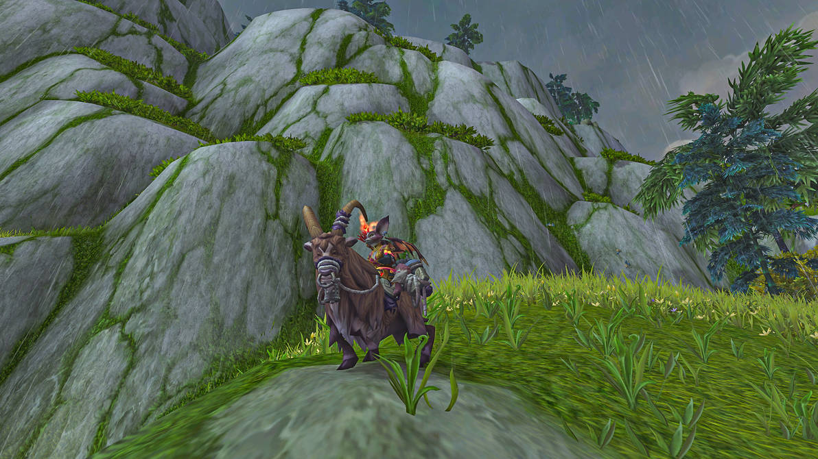 Brown Riding Goat WoW Screenshot by Zsastrasza on DeviantArt