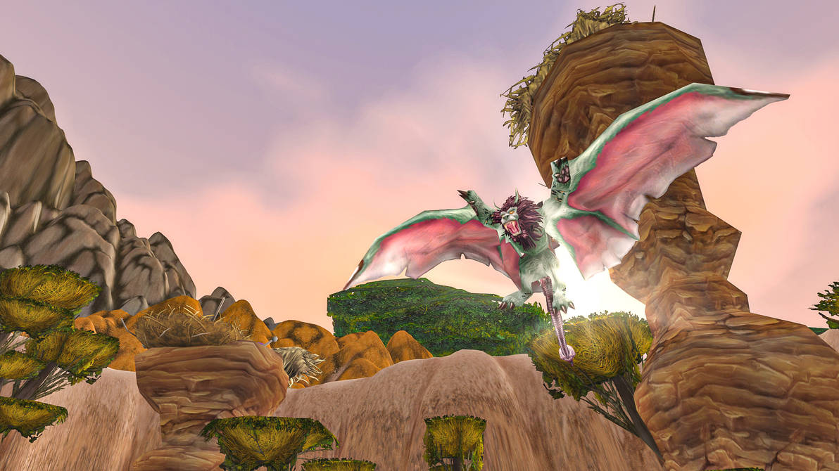 Green Wind Rider WoW Screenshot by Zsastrasza on DeviantArt
