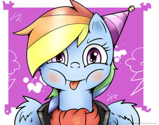 Rainbow's Special Day by SilverHopeXIII