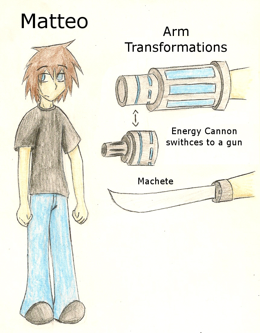 Matteo Ref Sheet