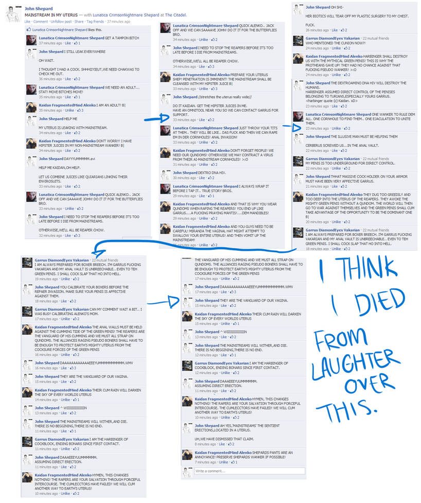 THE BEST FACEBOOK STATUS COMMENTS EVER. by OMGnoewai on DeviantArt