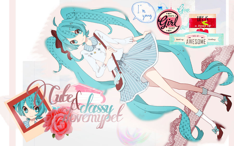 cute/classy Hatsune Miku