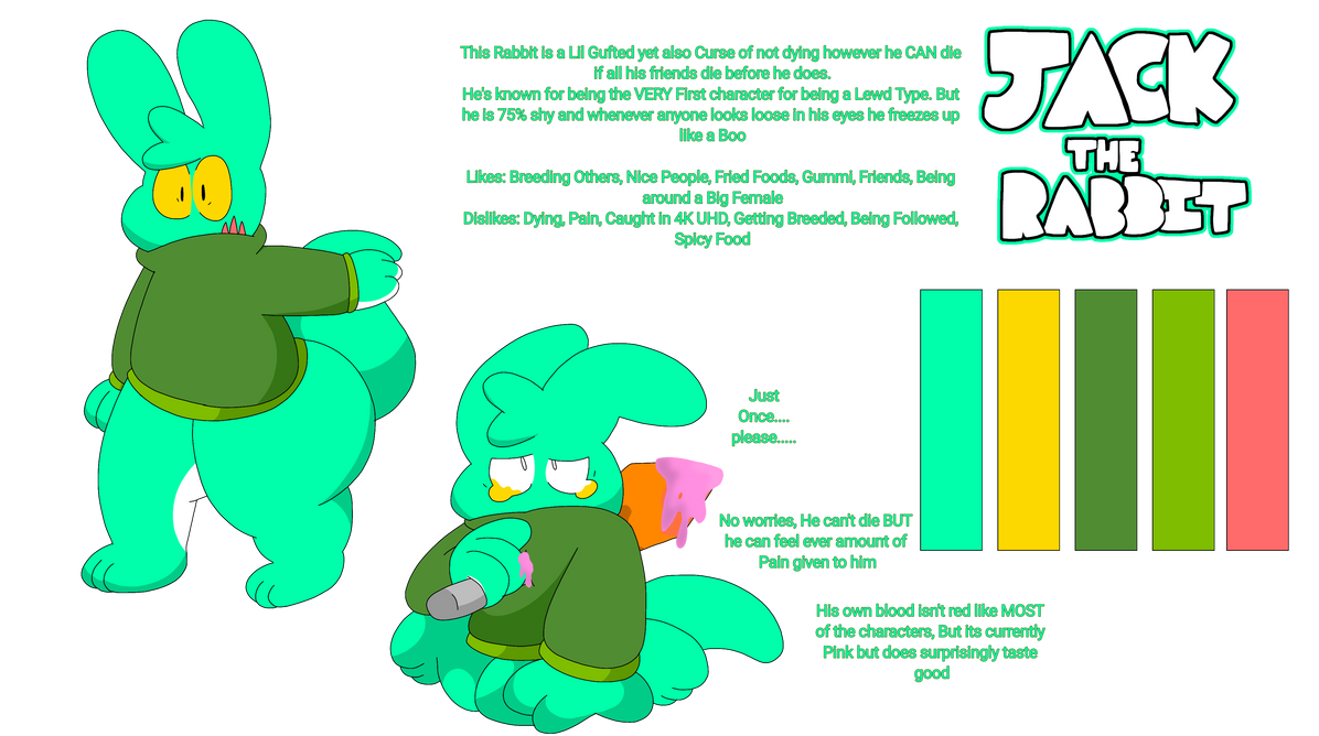 Jack Rabbit Skin Jack The Rabbit by LuigiDoesAThing on DeviantArt